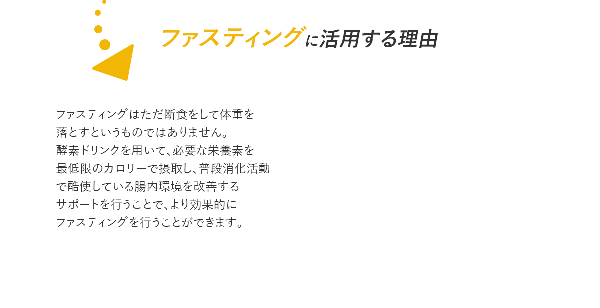ファスティングに活用する理由
